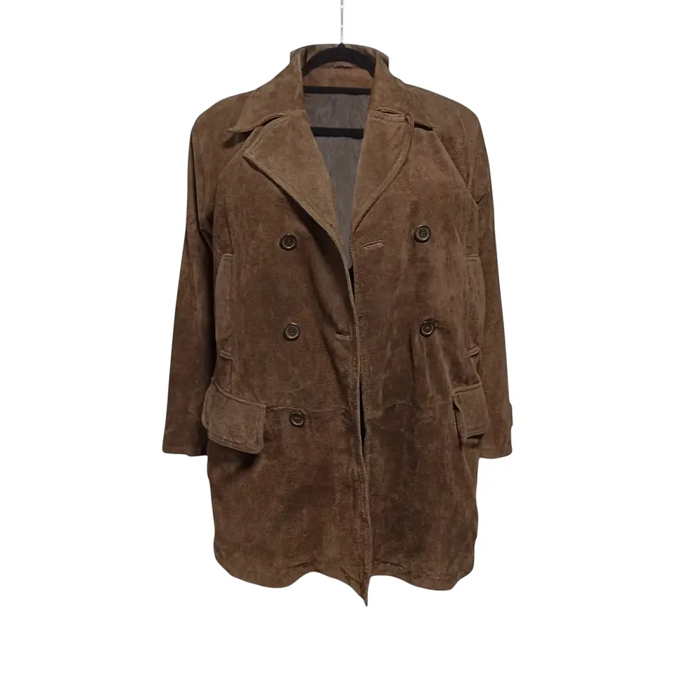 Chaqueta Vintage de Cuero Genuino - Talla XL Oversize 3