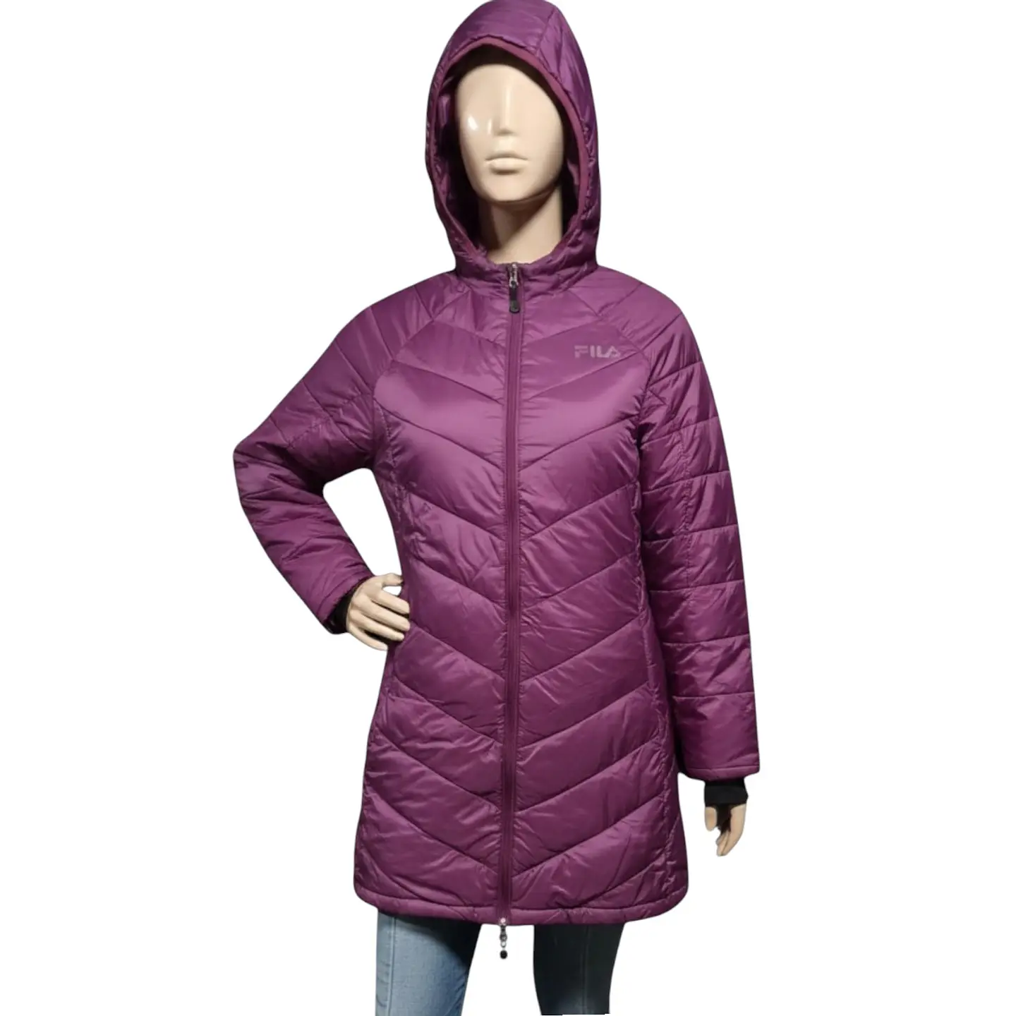 Parka Deportiva Forrada con Capucha Fila - Talla XL 2