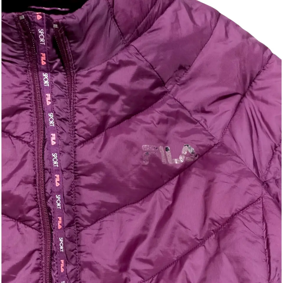 Parka Deportiva Forrada con Capucha Fila - Talla XL 12