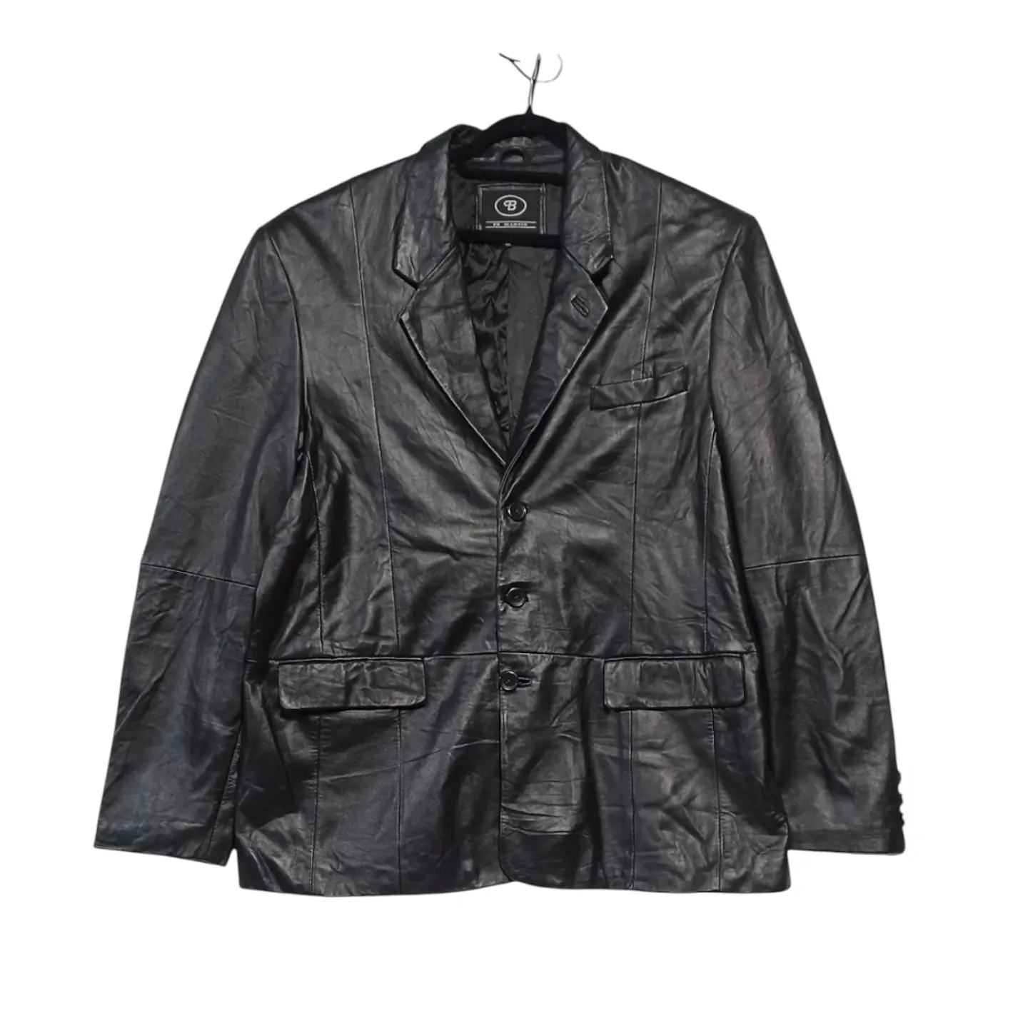 Blazer Vintage de Cuero Genuino - Talla XL (48) 3