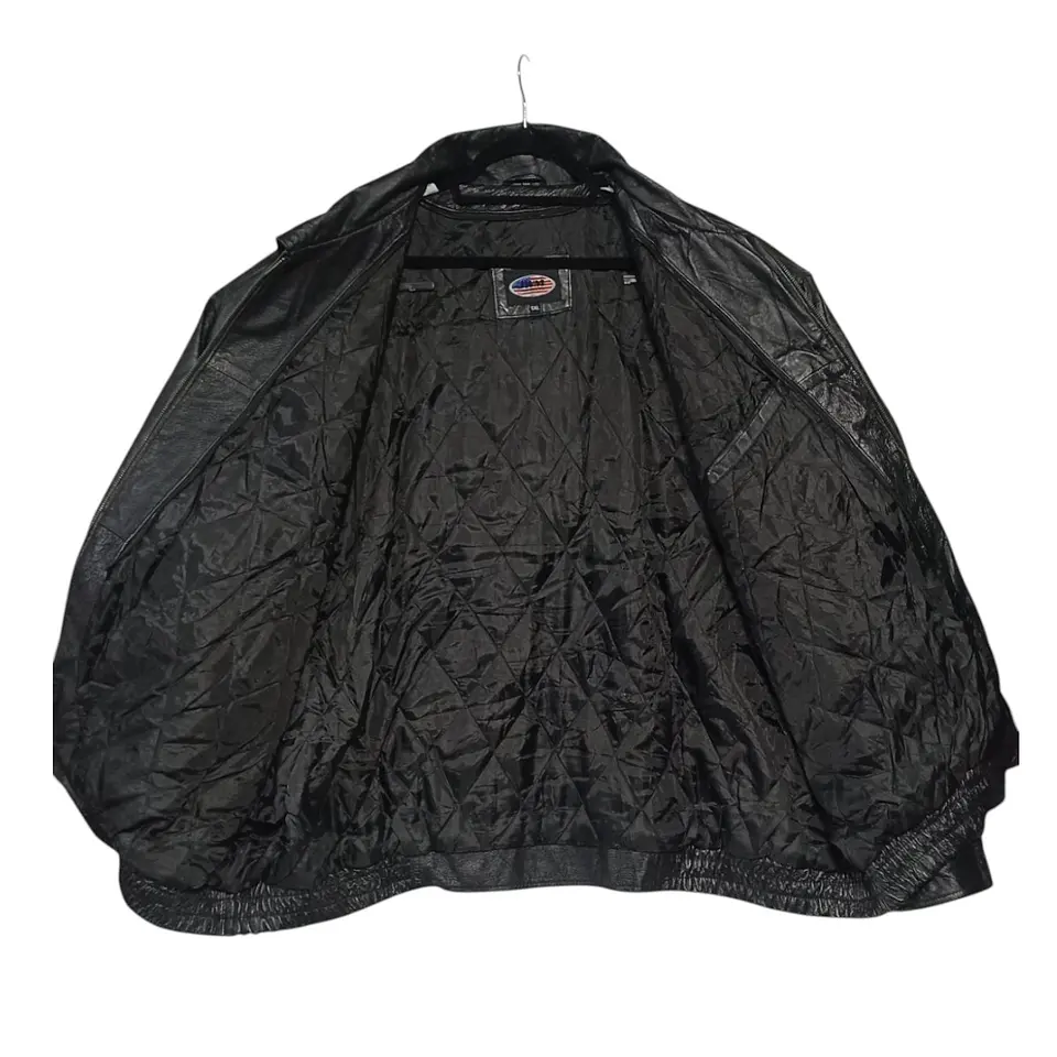 Chaqueta de Cuero Genuino Veterano de Vietnam - Talla 5XL 7