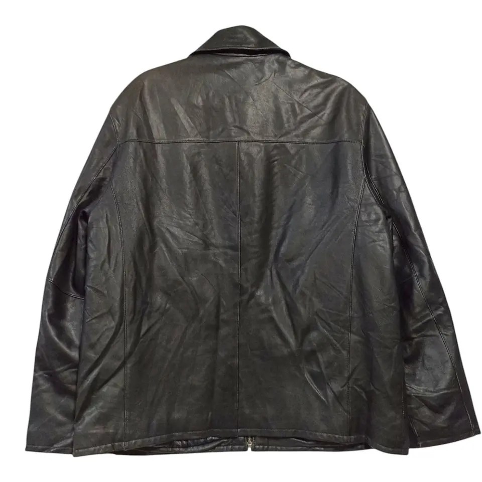 Chaqueta De Cuero Genuino G-iii Apparel Para Hombre Talla M 3