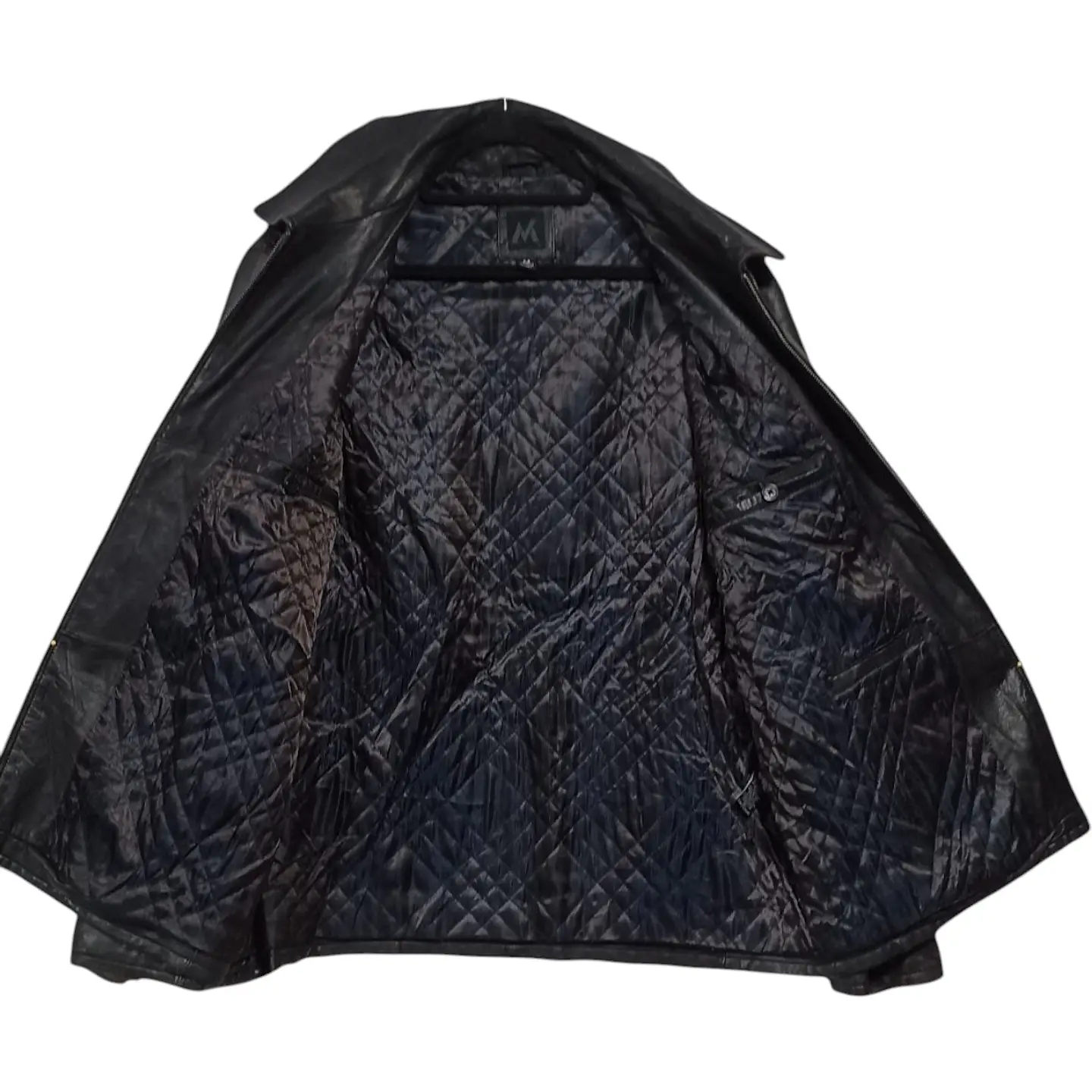 Chaqueta De Cuero Genuino G-iii Apparel Para Hombre Talla M 4