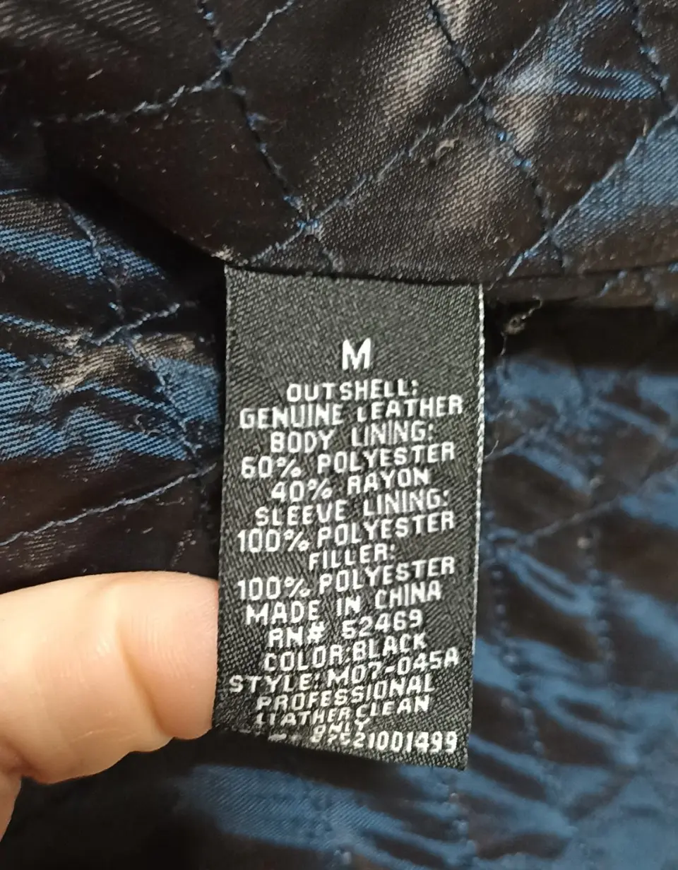 Chaqueta De Cuero Genuino G-iii Apparel Para Hombre Talla M 8