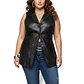 Chaqueta Vintage Sin Mangas de Cuero Genuino Talla 2XL - 3XL - Miniatura 1