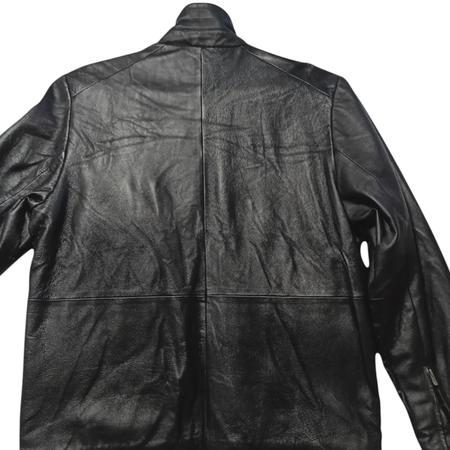 Chaqueta Vintage de Cuero Genuino Forrada - Talla M 5