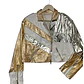 Chaqueta Exclusiva de Cuero Genuino Marca Drome - Talla L - Miniatura 5