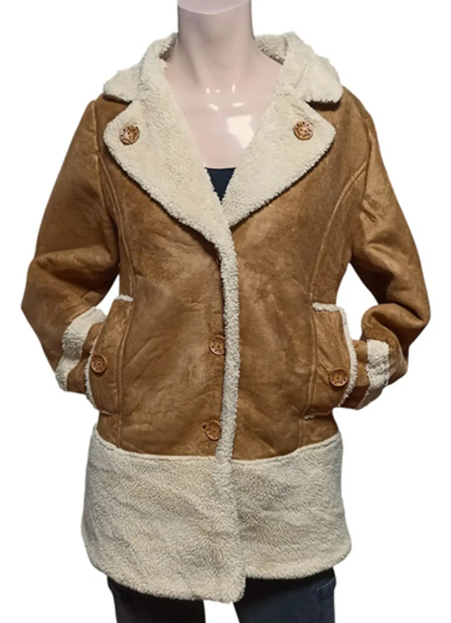 Abrigo Tipo Gamulán Zara Girls Para Niña Talla 11-12 Años 2
