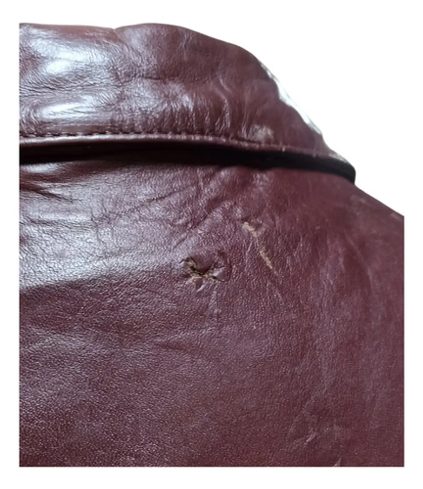 Blazer Vintage Wilson's Leather Cuero Genuino Talla L / XL 10