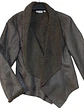 Chaqueta Abierta Tipo Gamulán Gamuza - Talla M Oversize - Miniatura 6