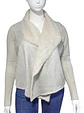 Chaqueta Abierta Tipo Cárdigan Tejido Y Gamuza - Talla XL - Miniatura 5