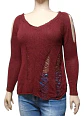 Suéter Guess Calado Y Hombros Descubiertos - Talla M - Miniatura 4