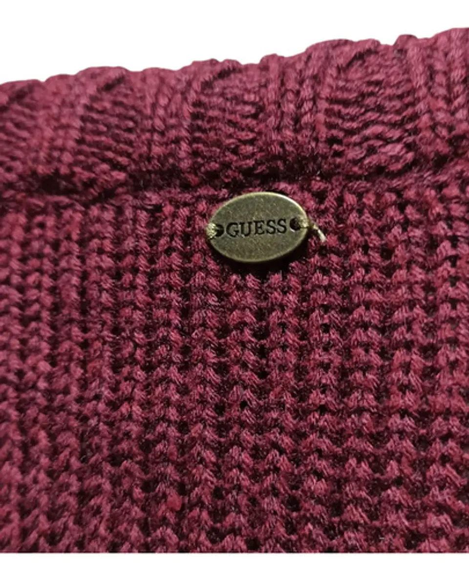 Suéter Guess Calado Y Hombros Descubiertos - Talla M 8