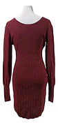 Vestido Suéter Burdeo Con Brillos Vera Wang - Talla XS - S - Miniatura 7