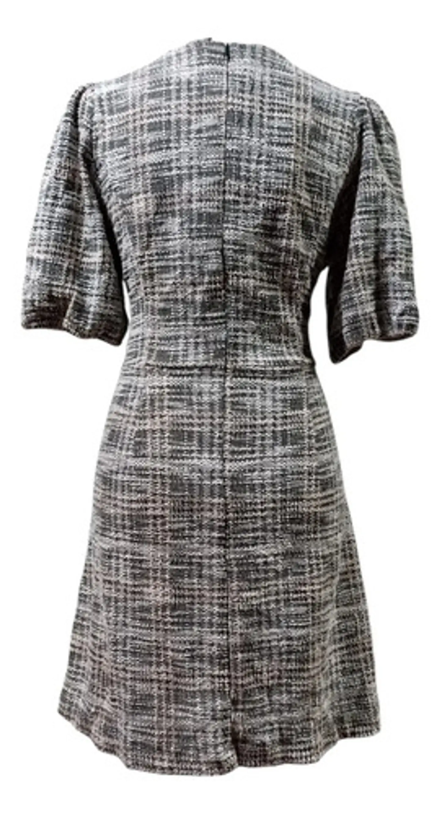 Vestido de Tweed Manga Corta Maison Tara - Talla L 4