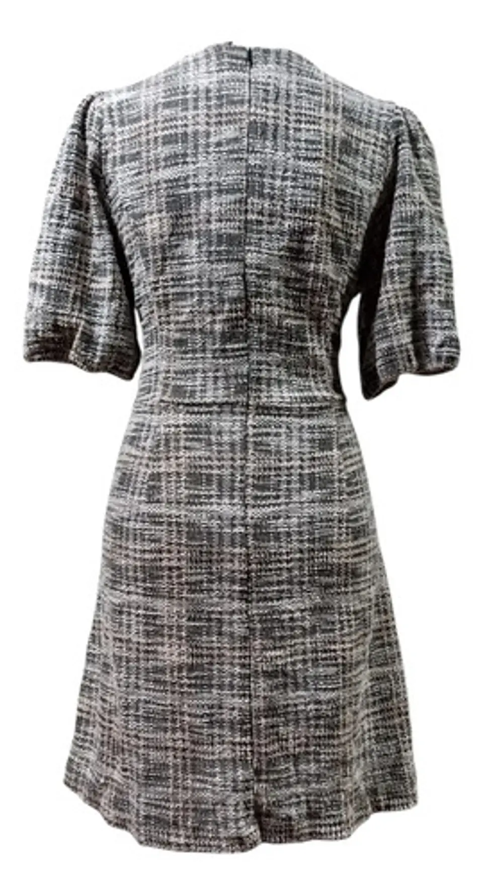 Vestido de Tweed Manga Corta Maison Tara - Talla L 4