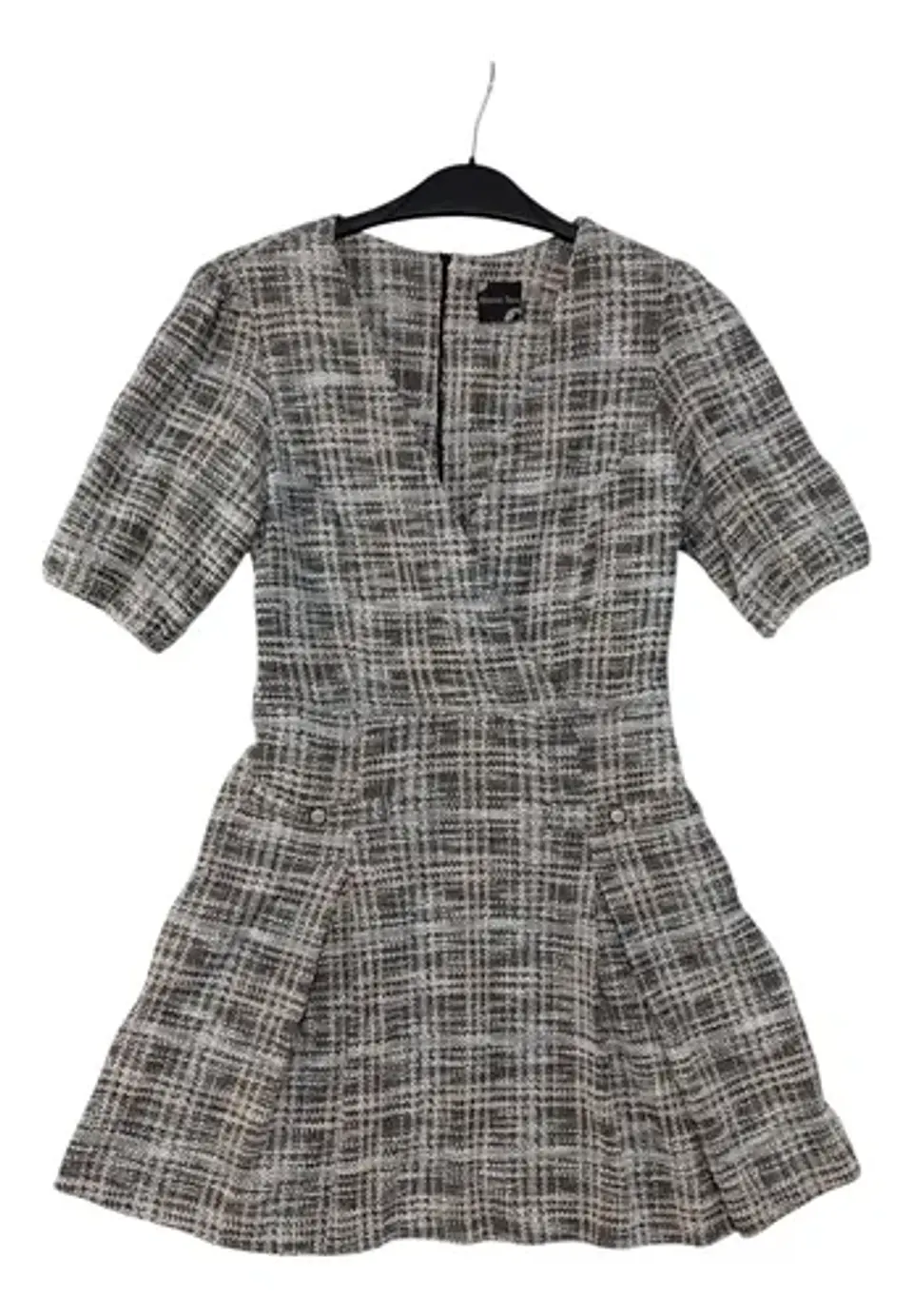 Vestido de Tweed Manga Corta Maison Tara - Talla L 5