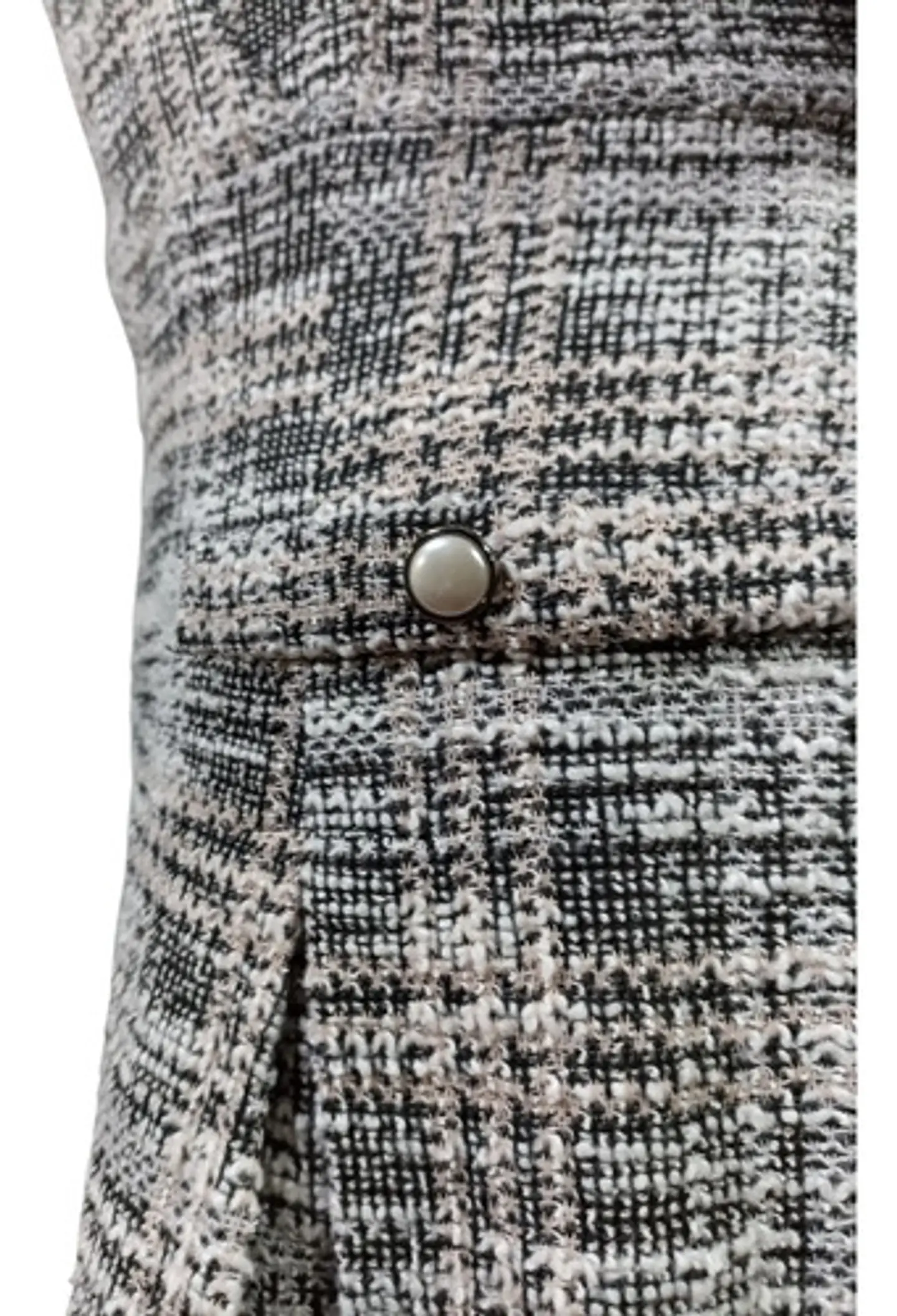 Vestido de Tweed Manga Corta Maison Tara - Talla L 6