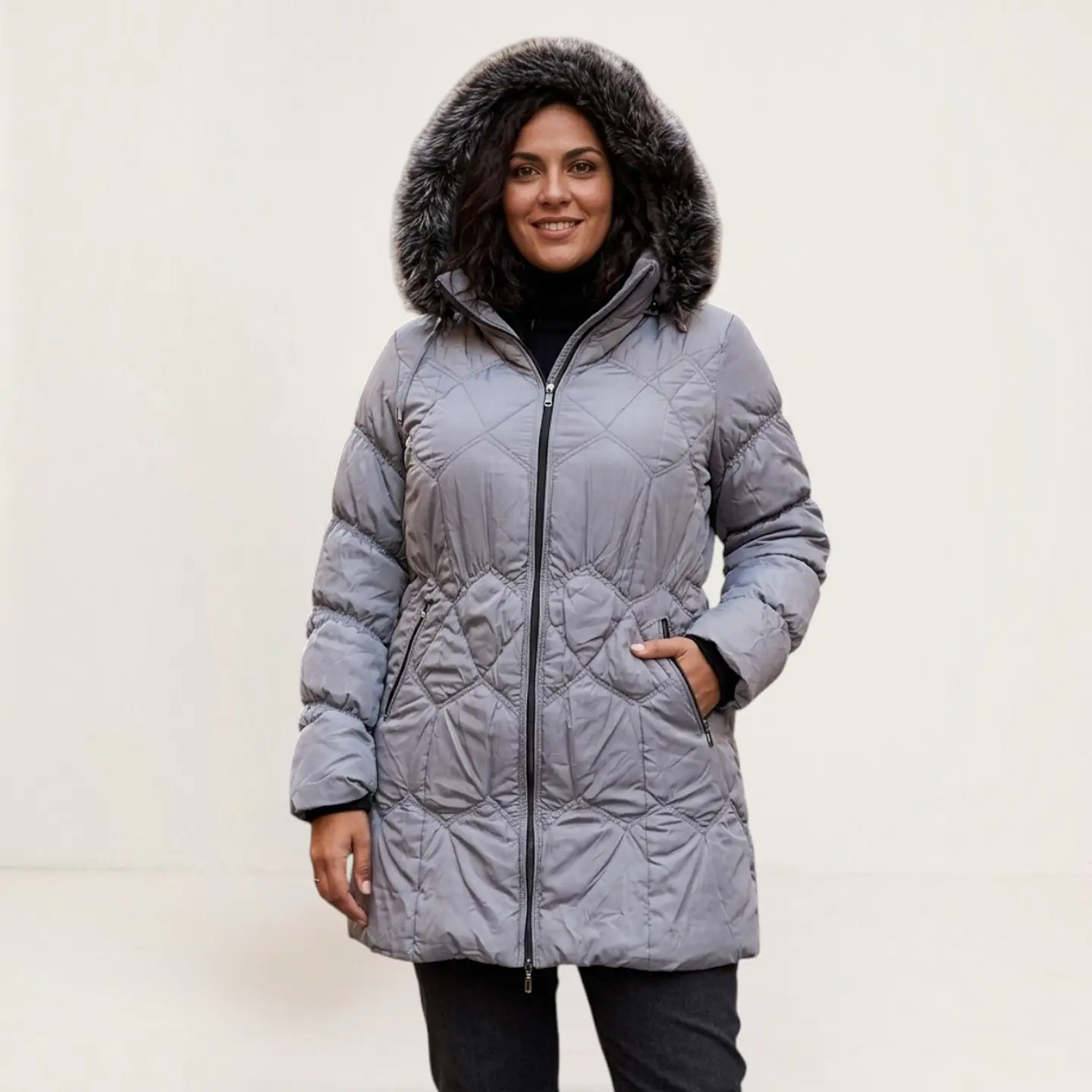 Parka Larga Vintage Dpm By Depech Mod - Talla L 1