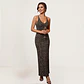 Vestido de Fiesta Ajustado Animal Print - Talla M - Miniatura 1