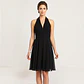 Vestido De Fiesta Coctel Cuello Halter Marca White House - Miniatura 1