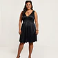 Vestido Negro Formal Fiesta Corto Sin Mangas Mango Talla L - Miniatura 1