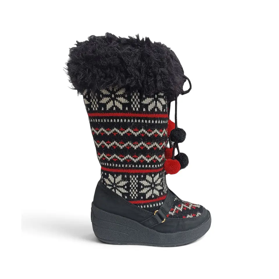 Botas Altas de Invierno Juicy Couture Taco Cuña - Talla 37 1
