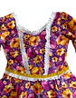 Vestido de Huasa China Manga 3/4 -  Para Niña de 6 - 7 Años - Miniatura 6