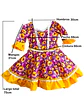 Vestido de Huasa China Manga 3/4 -  Para Niña de 6 - 7 Años - Miniatura 12