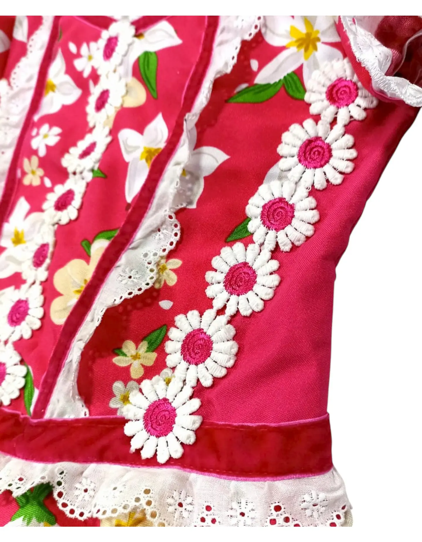 Vestido de Huasa China Para Niña 5 - 6 Años  6