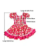 Vestido de Huasa China Para Niña 5 - 6 Años  - Miniatura 9
