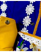 Vestido Huasa China Azul Para Niña 6 A 8 Años - Como Nuevo - Miniatura 8
