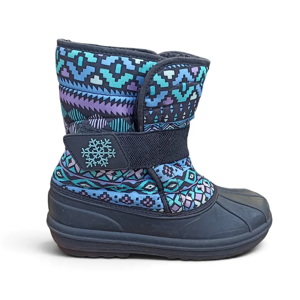 Botas de Nieve Y Lluvia Unisex Para Niños Talla 33 1