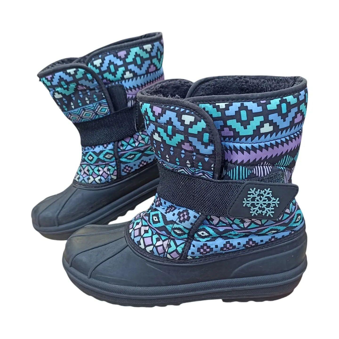 Botas de Nieve Y Lluvia Unisex Para Niños Talla 33 2