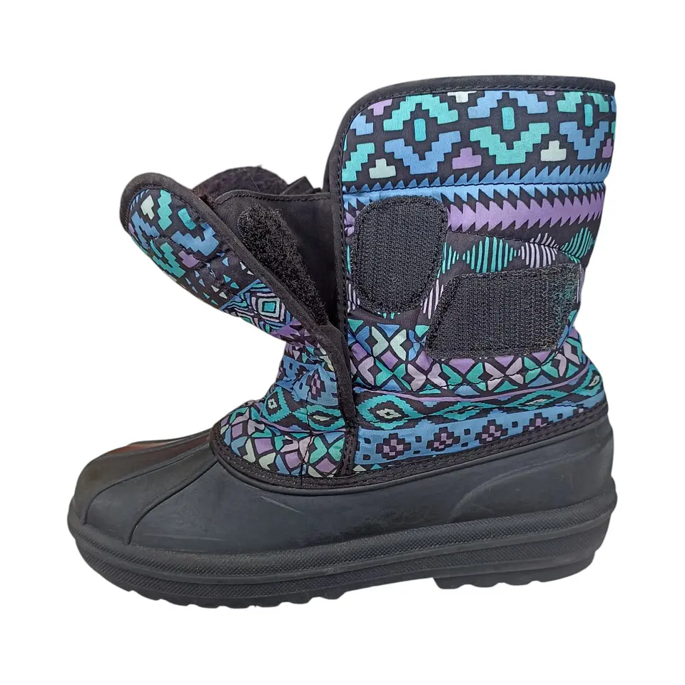 Botas de Nieve Y Lluvia Unisex Para Niños Talla 33 6