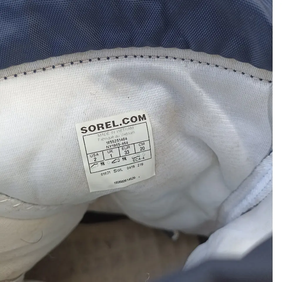 Botas De Nieve Sorel Flurrytm Unisex Para Niños Talla 31 10
