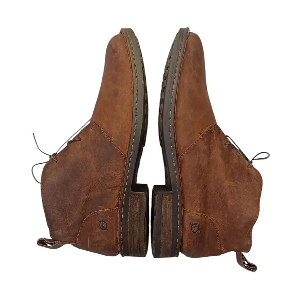 Botín Tipo Chukka Born Cuero Genuino Para Hombre Talla 41.5 3