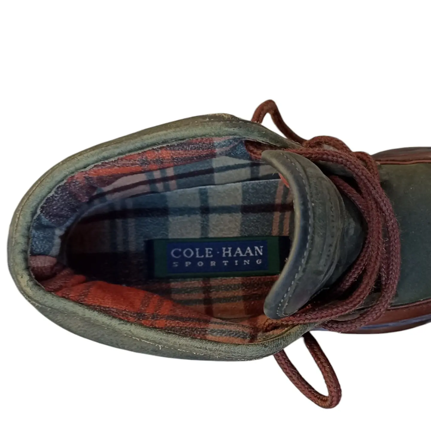 Botín Cole Haan Sporting Cuero Genuino Unisex Talla 38 - 38.5 9