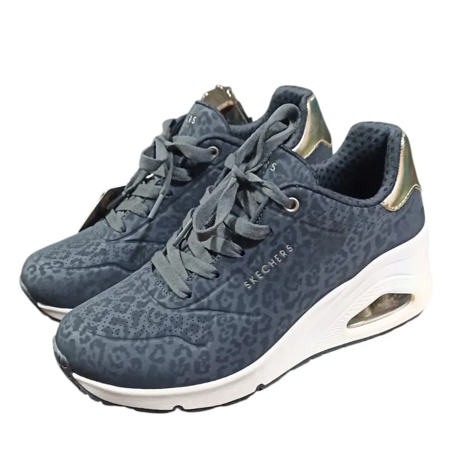Zapatillas Skechers Uno Wedge Safari Daze - Mujer Talla 38 5