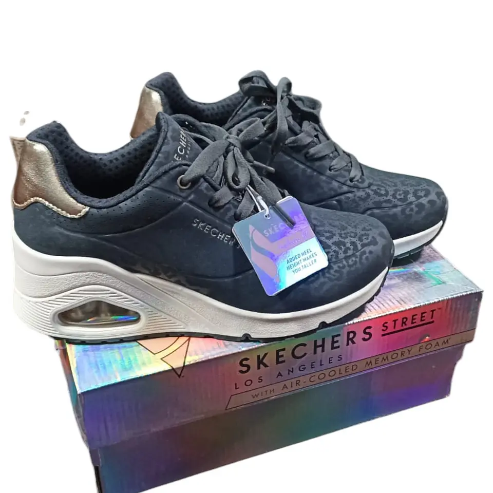 Zapatillas Skechers Uno Wedge Safari Daze - Mujer Talla 38 8