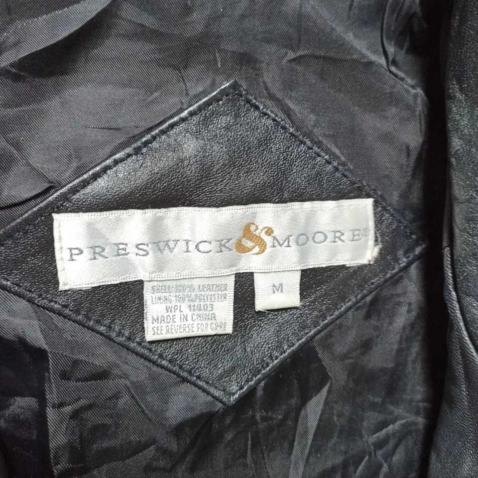 Abrigo Vintage Cuero Genuino Calce Holgado Oversize M - XL 9