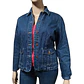 Chaqueta de Mezclilla Entallada Para Mujer Talla L - XL - Miniatura 3