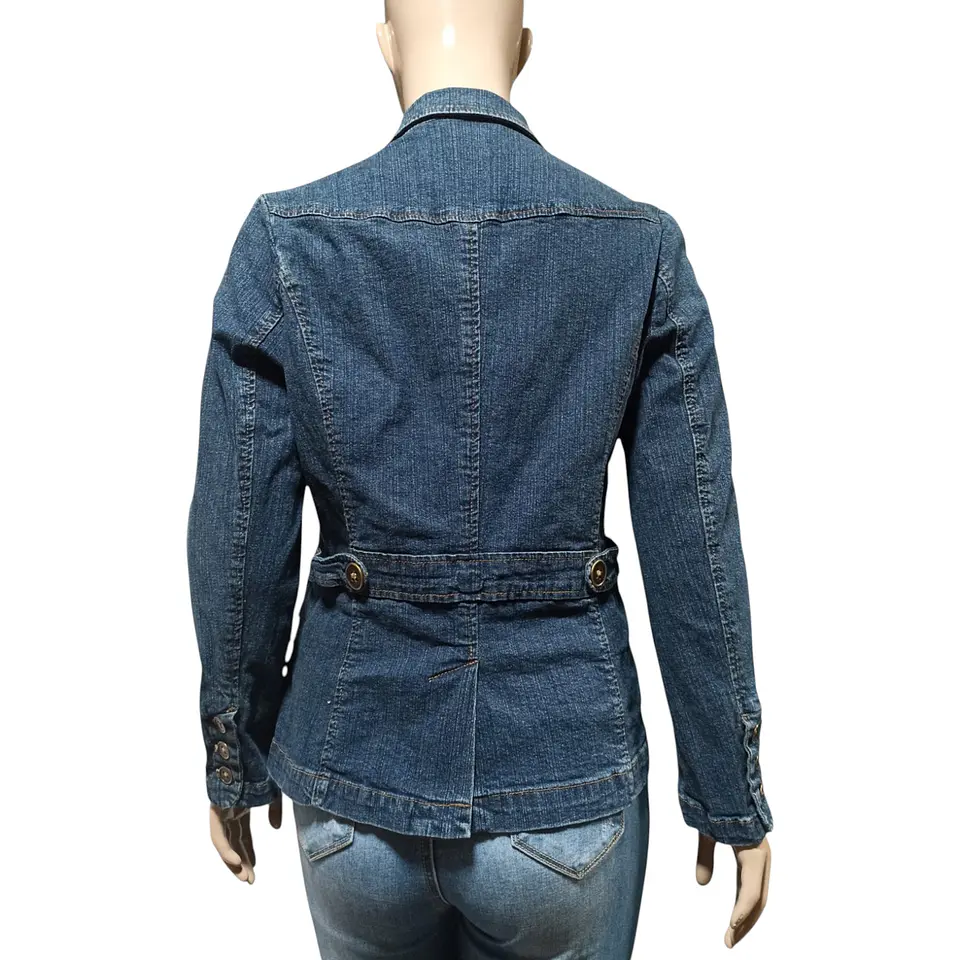 Chaqueta Tipo Blazer Vintage de Mezclilla Stretch St. Johns Bay - Talla L 5