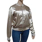 Chaqueta Bomber Pacsun de Satin Dorado - Unisex Talla L - Miniatura 4