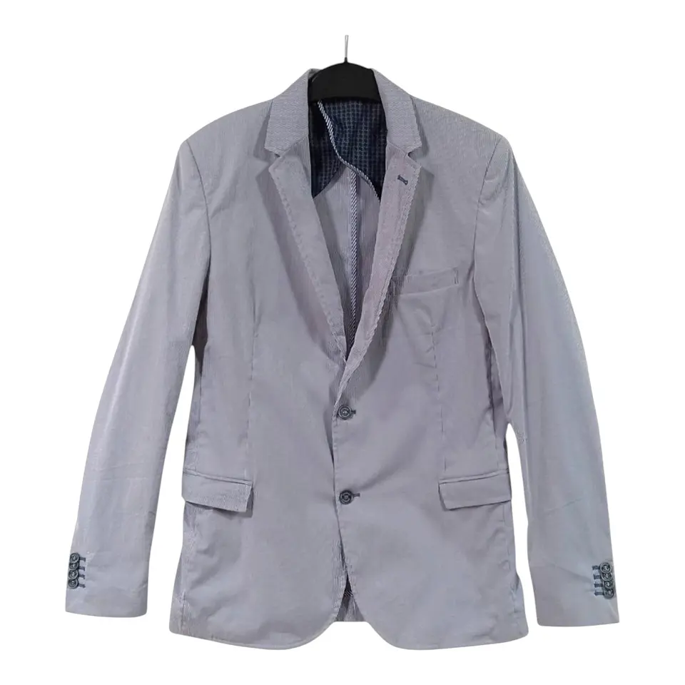 Blazer Italiano Importado Sottotono Ligero a Rayas - Talla M 2