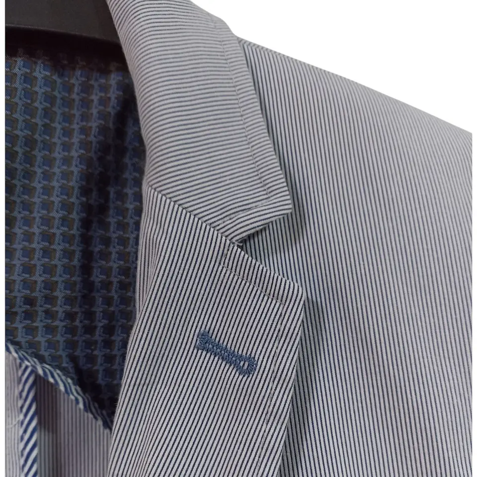 Blazer Italiano Importado Sottotono Ligero a Rayas - Talla M 7