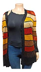 Tapado de Hilo Tejido a Mano Rayas Y Colores Estándar XL-2XL - Miniatura 3