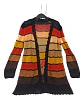 Tapado de Hilo Tejido a Mano Rayas Y Colores Estándar XL-2XL - Miniatura 5