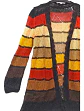 Tapado de Hilo Tejido a Mano Rayas Y Colores Estándar XL-2XL - Miniatura 7