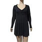 Mini Vestido Manga Larga Tejido Acanalado Forever 21 - Talla L - Miniatura 3